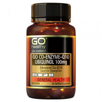 GO Healthy GO Co-Q10 Ubiquinol 100mg 30 Capsules